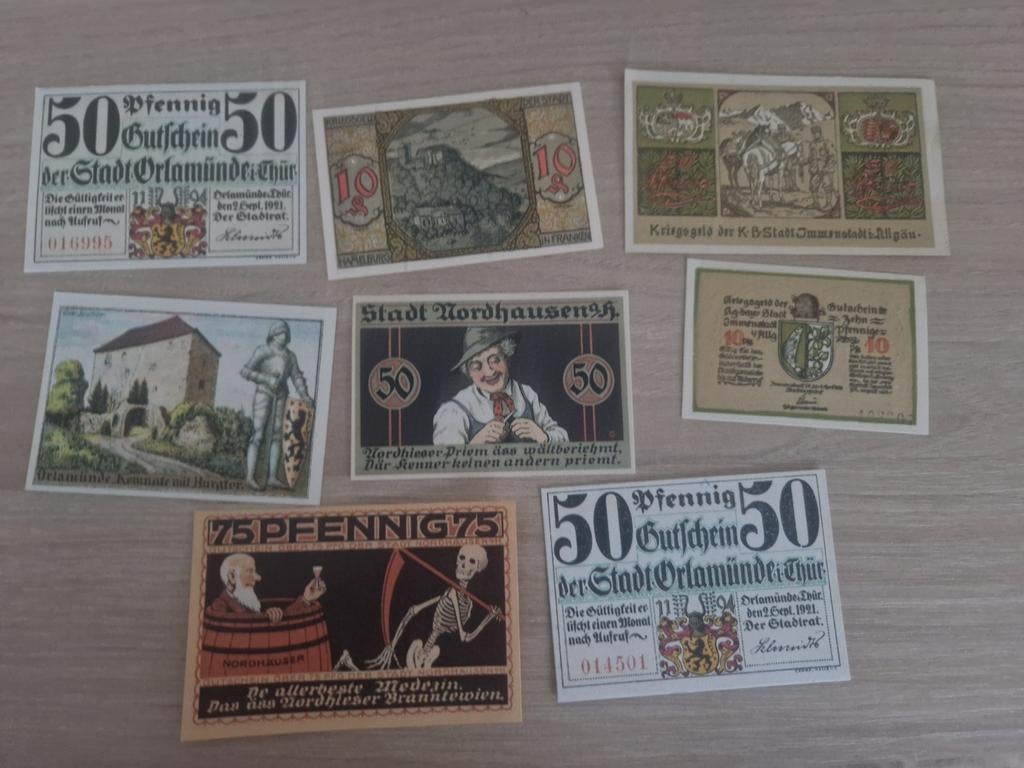 Argent d'urgence, lot 2, Allemagne, Enlèvement ou Envoi, Allemagne