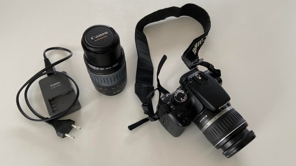 Canon eos 400 d digitale camera in perfecte staat, Canon, Comme neuf, Enlèvement, 8 fois ou plus