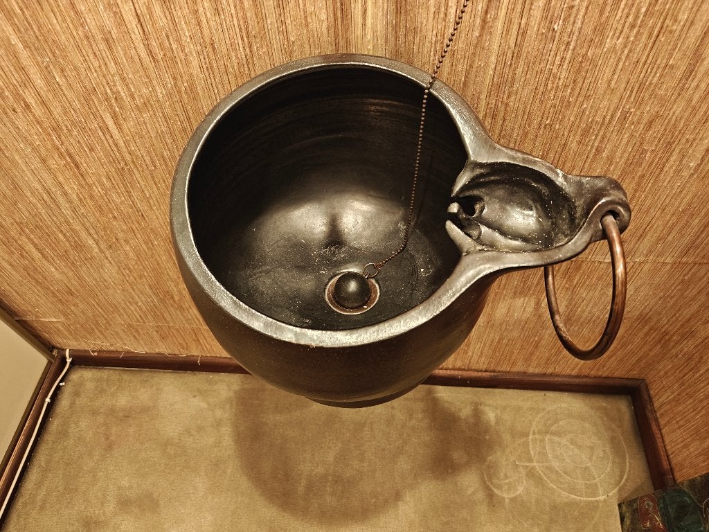 wastafel, Doe-het-zelf en Bouw, Sanitair, Ophalen, Gebruikt, Koper, Wastafel
