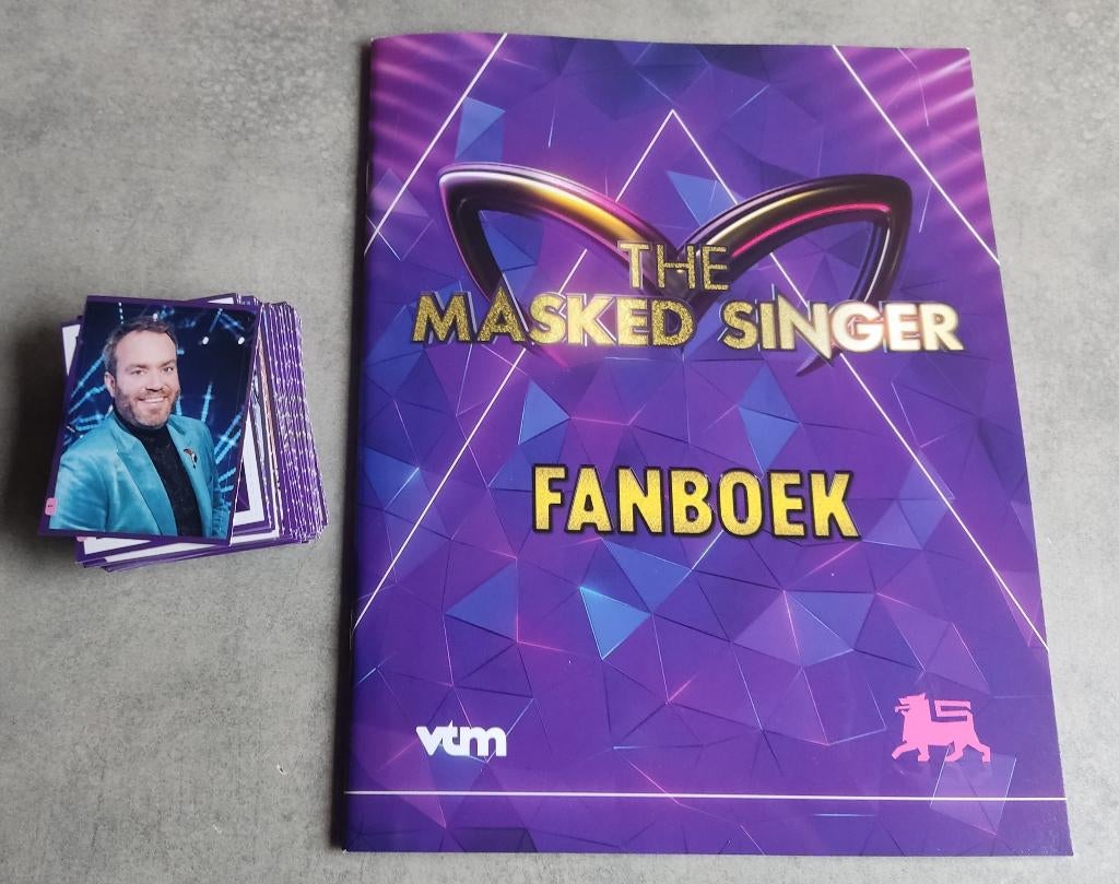 album the masked singer delhaize COMPLEET volledig 126 st, Enlèvement ou Envoi