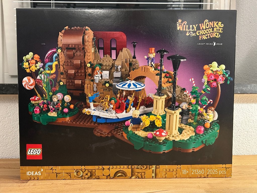 Lego Ideas 21360 - Willy Wonka & the Chocolate Factory, Inclusief instructies, Lego, Ophalen of Verzenden, Complete set