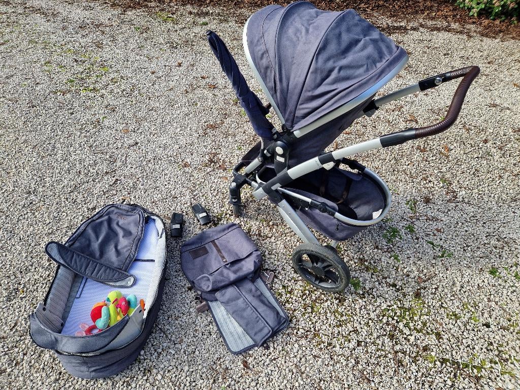 Kinderwagen (set) Joolz Geo Ridge Grey (3 in 1), Kinderen en Baby's, Kinderwagens en Combinaties, Zo goed als nieuw, Combiwagen