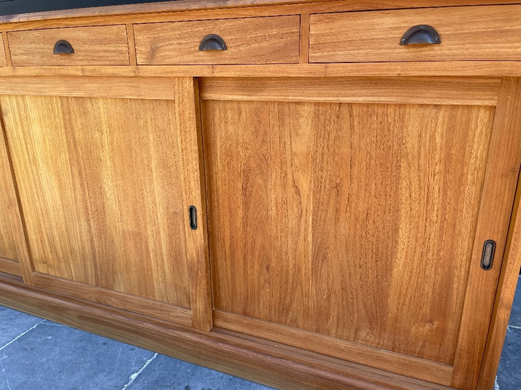 Teak dressoir, Huis en Inrichting, Ophalen of Verzenden, Zo goed als nieuw, Teakhout