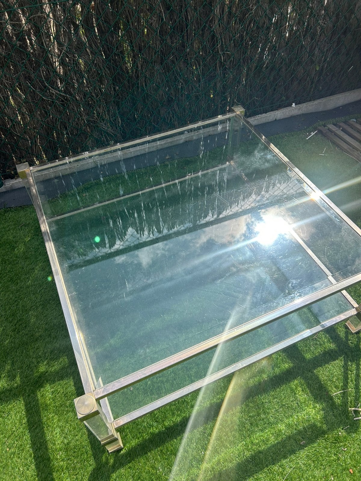 Vintage Pierre Vandel Salontafel  Jaren 70, Ophalen, Zo goed als nieuw