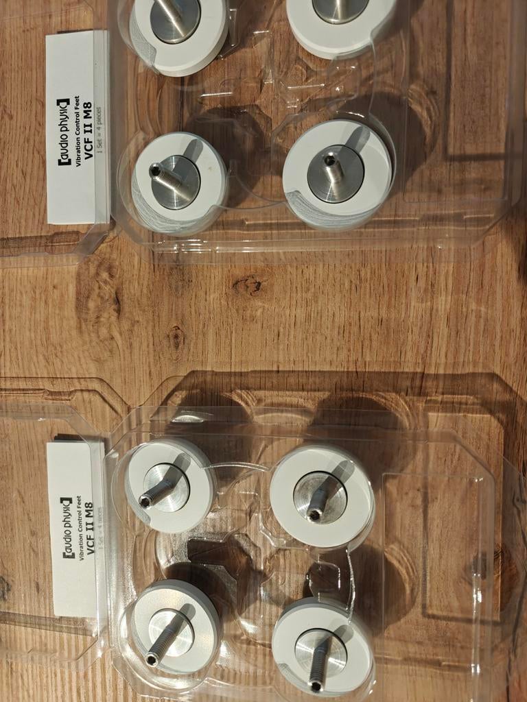 Haut-parleur Audio Physic VCF II m8 pieds blanc, Enlèvement ou Envoi, Utilisé
