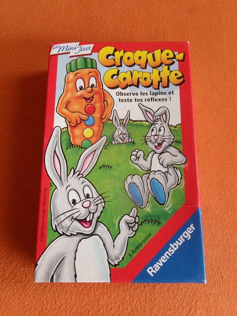 JEU RAVENSBURGER : * CROQUE - CAROTTE *, Vijf spelers of meer, Ophalen of Verzenden, Gebruikt, Ravensburger