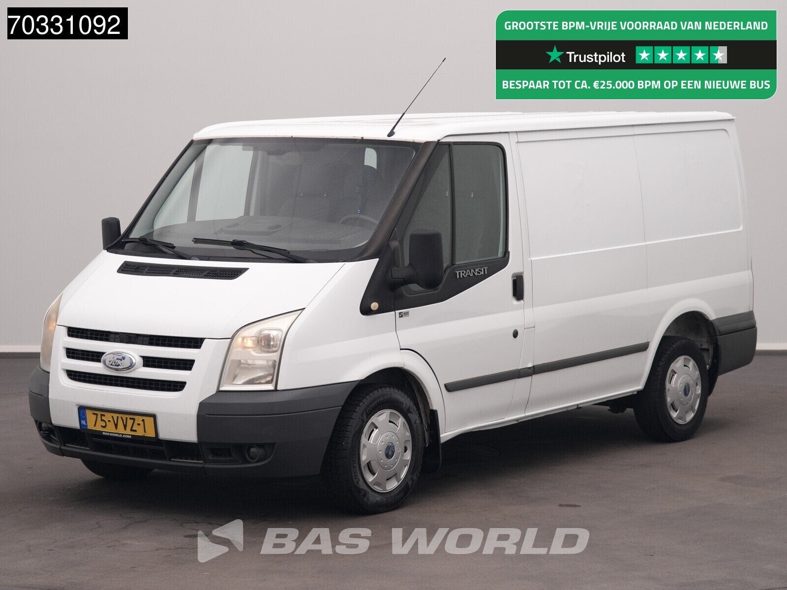 Ford Transit 86pk Climatisé Barre de remorquage Régulateur, 2198 cm³, Achat, 63 kW, Entreprise