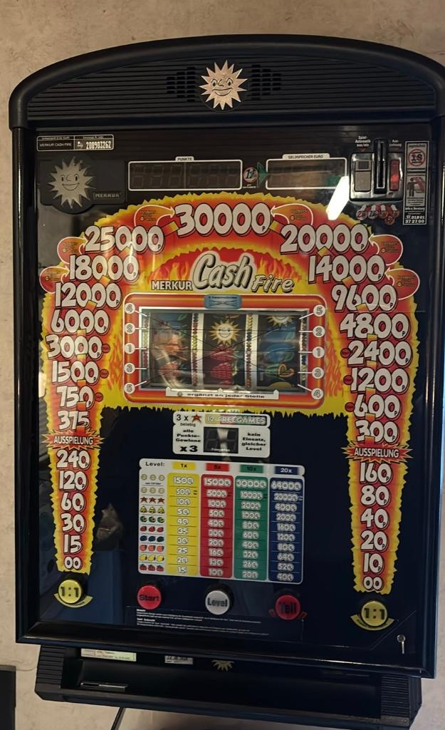 Merkur cash fire cafespel/gokkast, Enlèvement, Comme neuf, Merkur