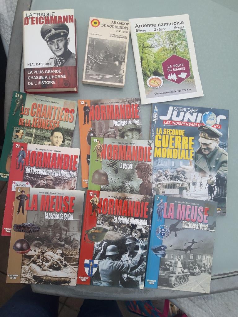 Livres, fascicules guerre 40-45, Enlèvement, Deuxième Guerre mondiale, Comme neuf, Général