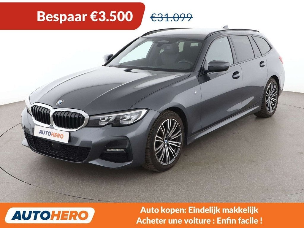 BMW 3 Serie 320 320d Mild-Hybrid M Sport (automatique), Argent ou Gris, Achat, Alcantara, 5 portes