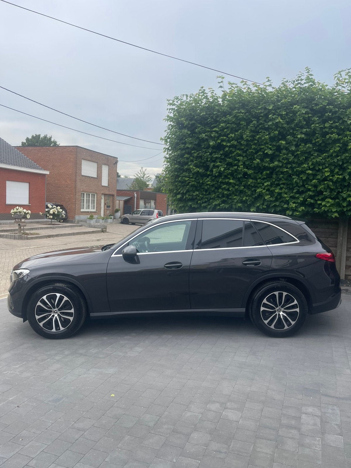 Mercedes glc 220 cdi mild hybride, Auto's, Automaat, 145 kW, Leder en Stof, Zwart