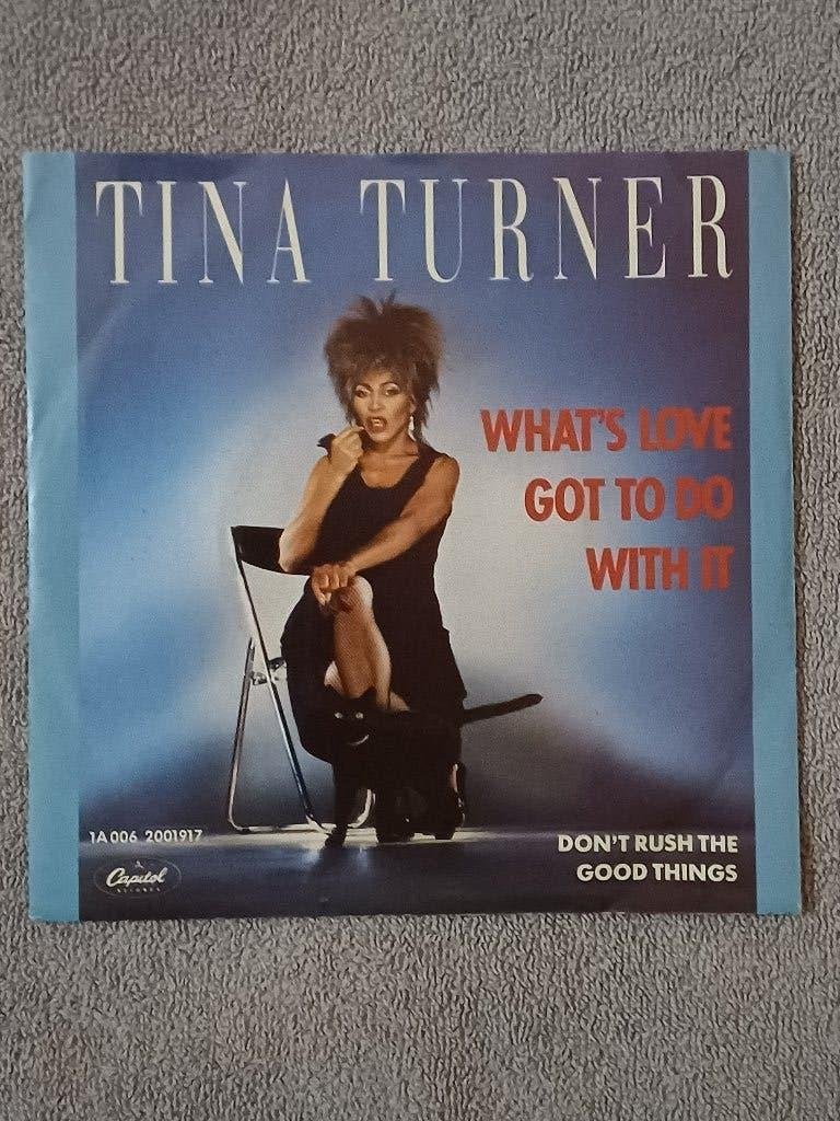 Tina Turner – What's Love Got To Do With It   1984, Cd's en Dvd's, 7 inch, Ophalen of Verzenden, Zo goed als nieuw, Pop