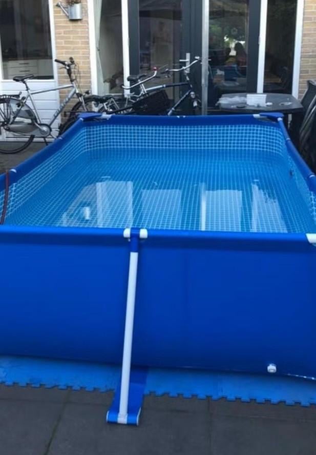 Intex zwembad, Tuin en Terras, Ophalen, Zo goed als nieuw, Opzetzwembad, 200 tot 400 cm