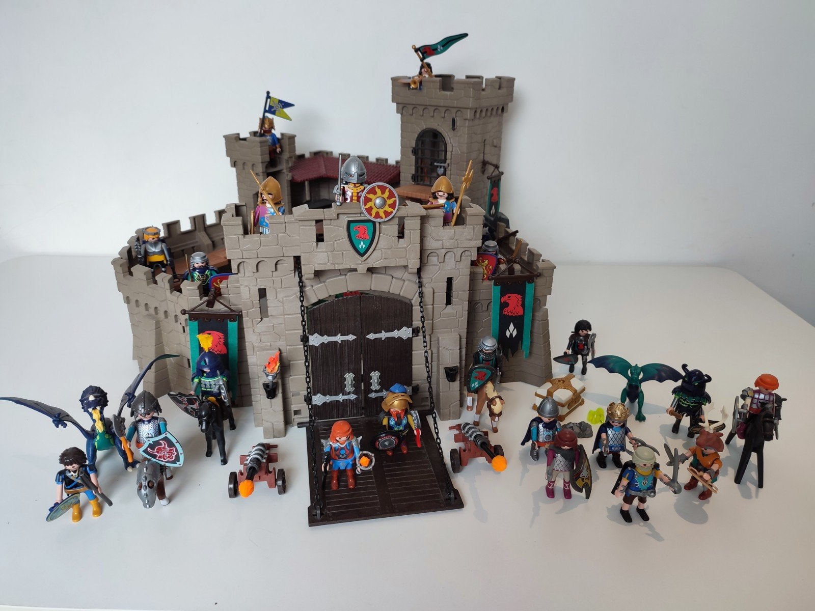 Playmobil kasteel met ridders, Ophalen, Gebruikt, Overige merken