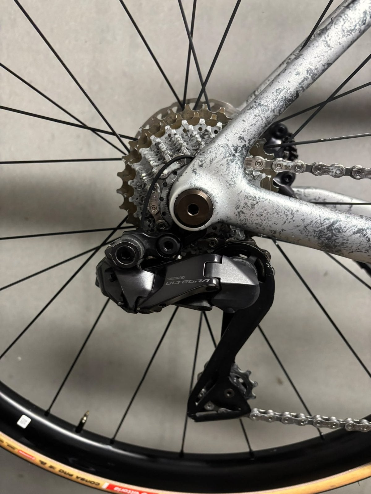 Koersfiets carbon di2 en carbon wielen, Fietsen en Brommers, 28 inch, Gebruikt, Carbon, Heren