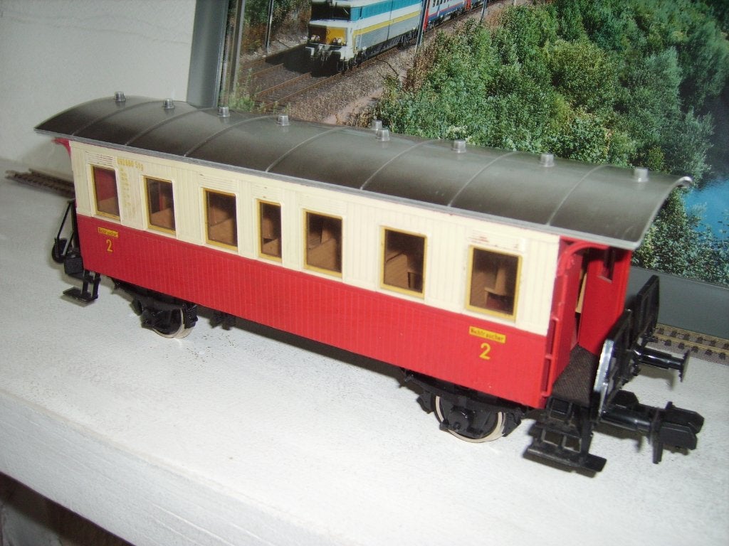 MARKLIN SPOOR 1 PERSONENWAGON PRIVAAT SPOORBAAN, Hobby en Vrije tijd, Gelijkstroom of Wisselstroom, Wagon, Ophalen of Verzenden