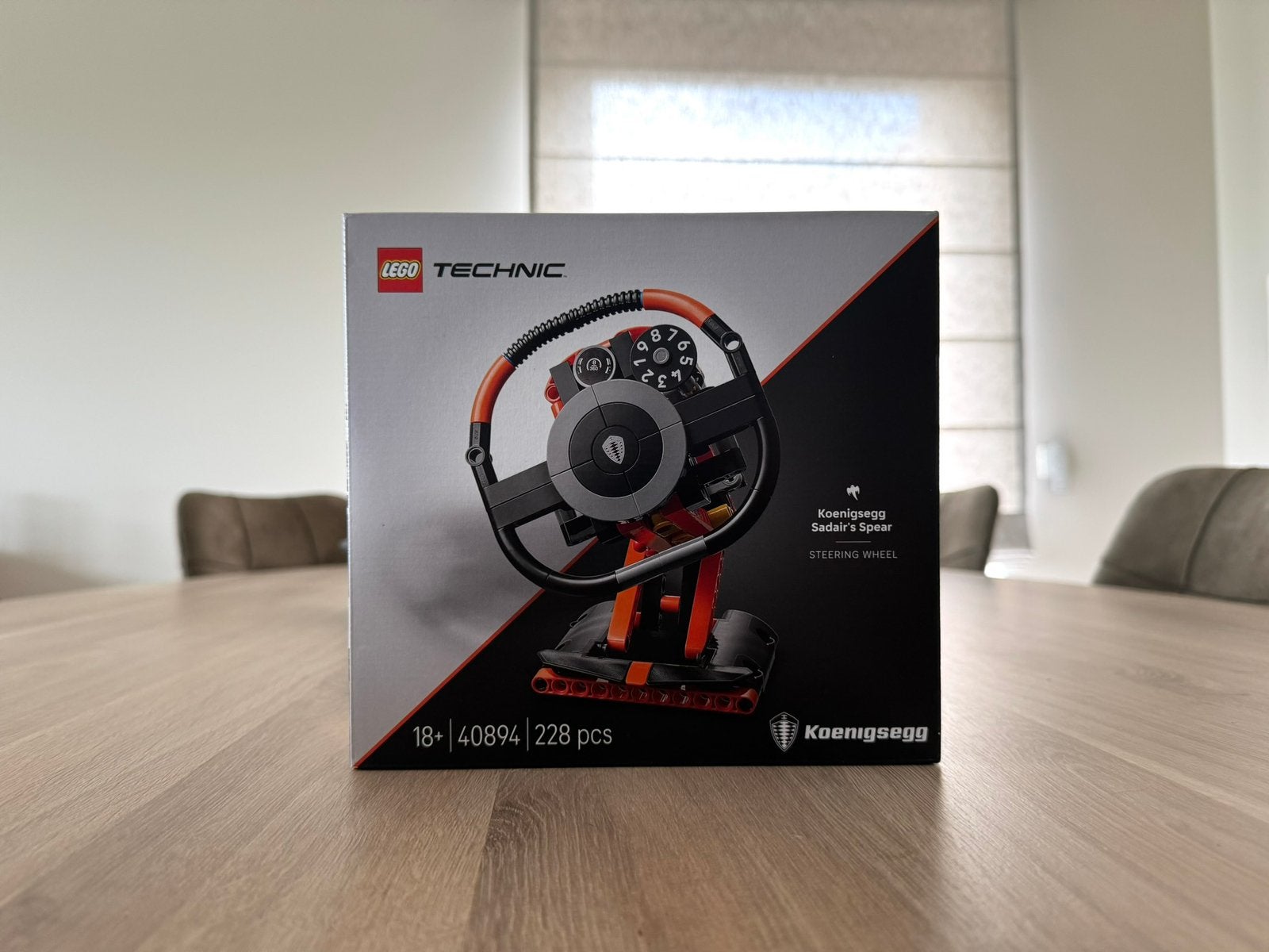 LEGO 40894 Koenigsegg Sadair’s Spear stuur SEALED, Lego, Nieuw, Ophalen of Verzenden, Technic
