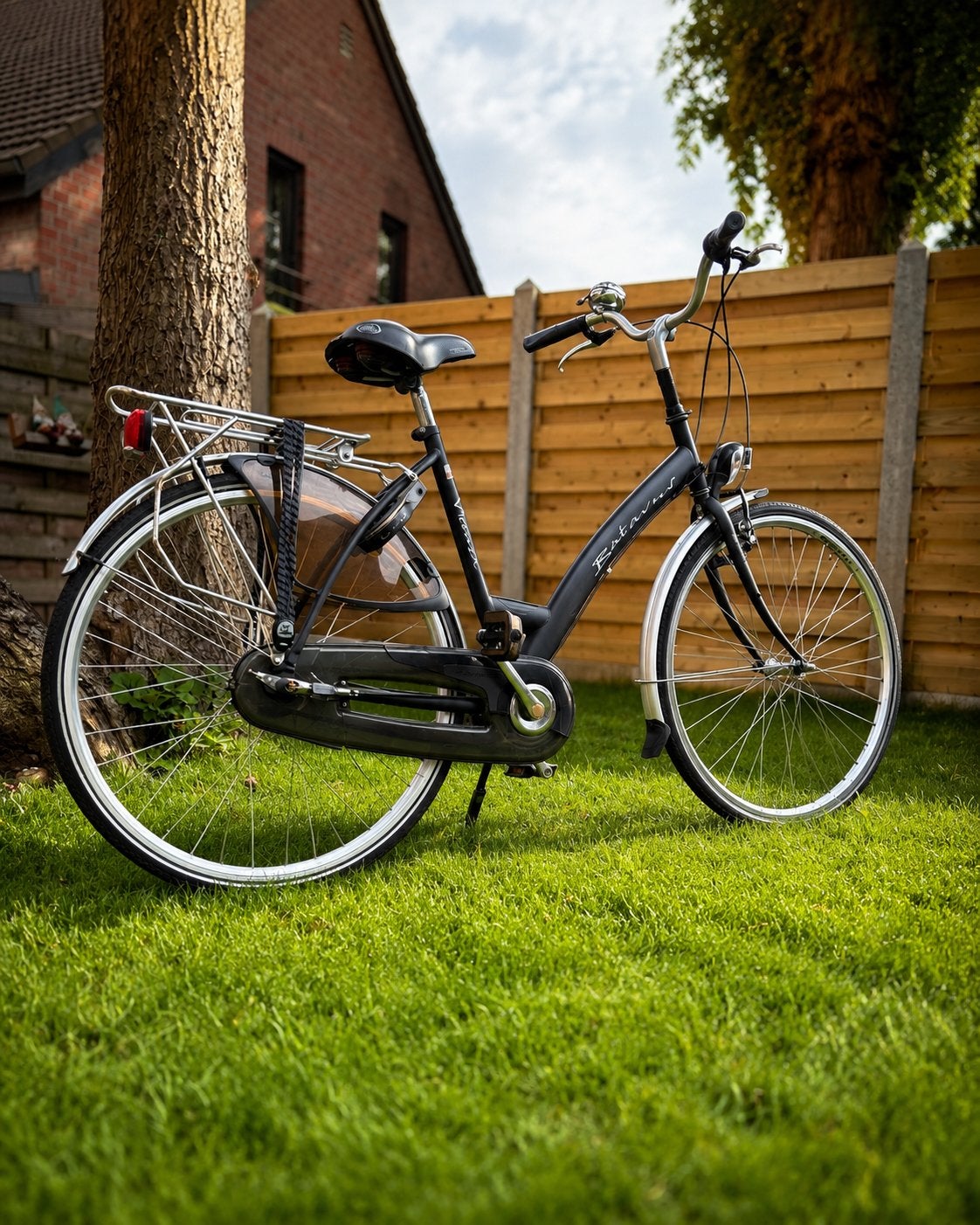 Damesfiets batavus zwart, Ophalen, Zo goed als nieuw, Batavus
