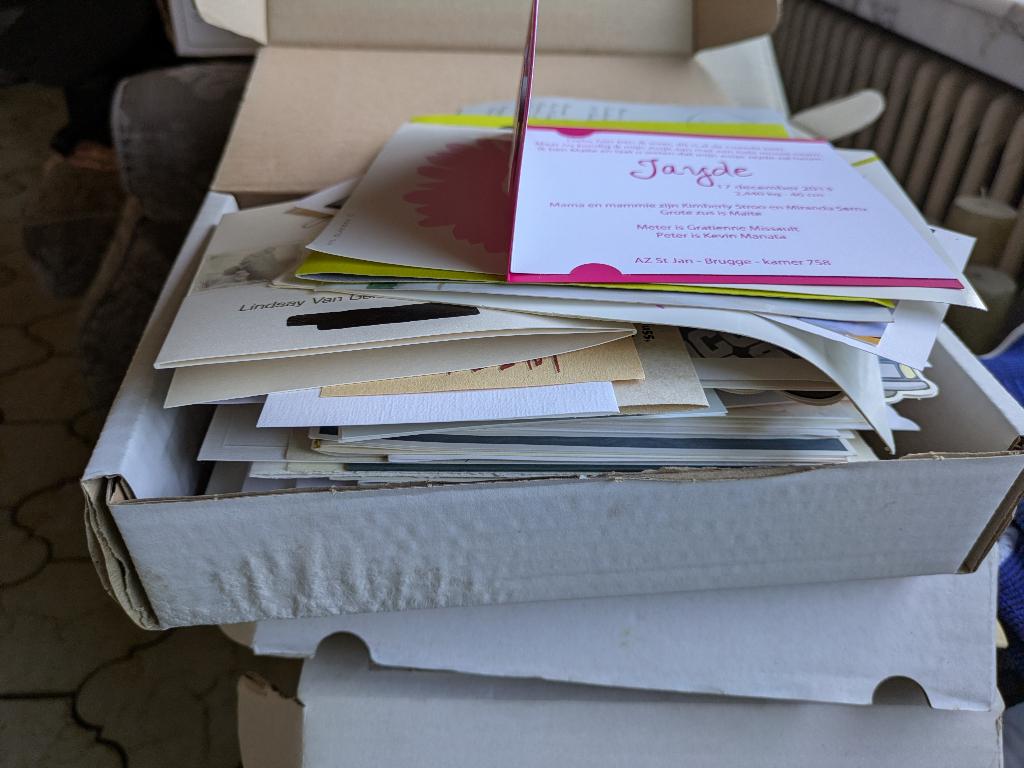 Geboortekaartjes, Collections, Cartes de naissance & Cartes de visite, Enlèvement ou Envoi, 1990 à 2000, Carte de naissance