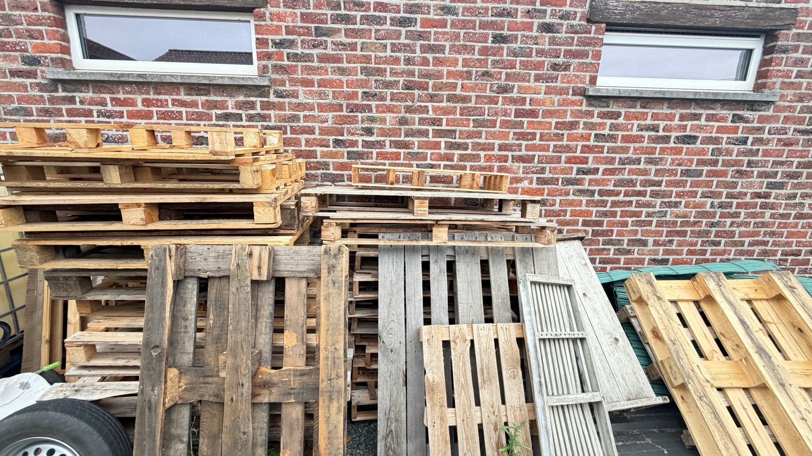 Houten paletten, Doe-het-zelf en Bouw, Hout en Planken, Ophalen, Gebruikt, Pallet