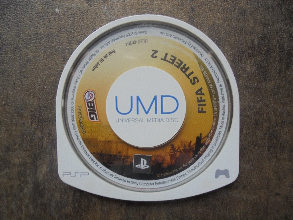 FIFA Street 2 voor PSP (zie foto's), Games en Spelcomputers, Gebruikt, 1 speler, Ophalen of Verzenden, Vanaf 3 jaar
