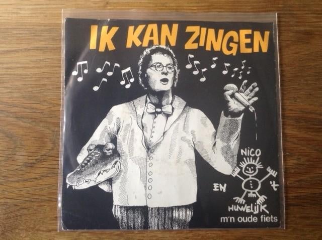 single nico en 't huwelijk, 7 inch, Ophalen of Verzenden, Fotohoes, Nederlandstalig