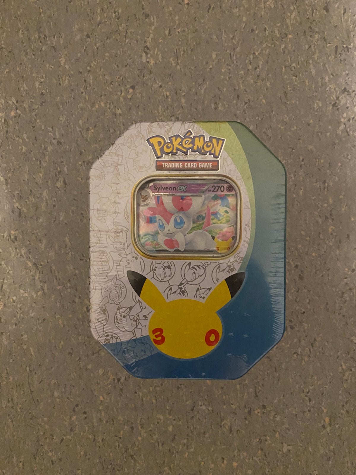 Pokémon 30th celebration sylveon ex tin, Ophalen of Verzenden