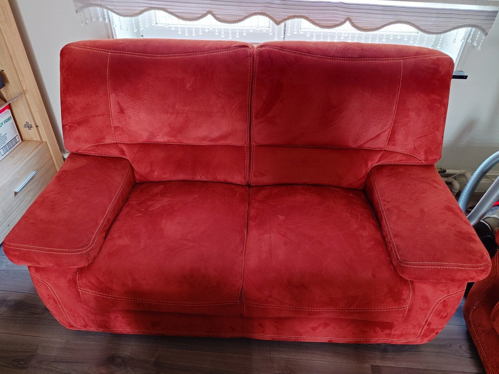 3 canapés bordeaux, canapé 1, 2 et 3 places, 300 cm ou plus, Comfort & cozy, Enlèvement, Utilisé