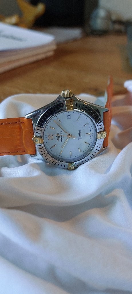 Breitling Callisto, Ophalen, Gebruikt, Staal, Polshorloge