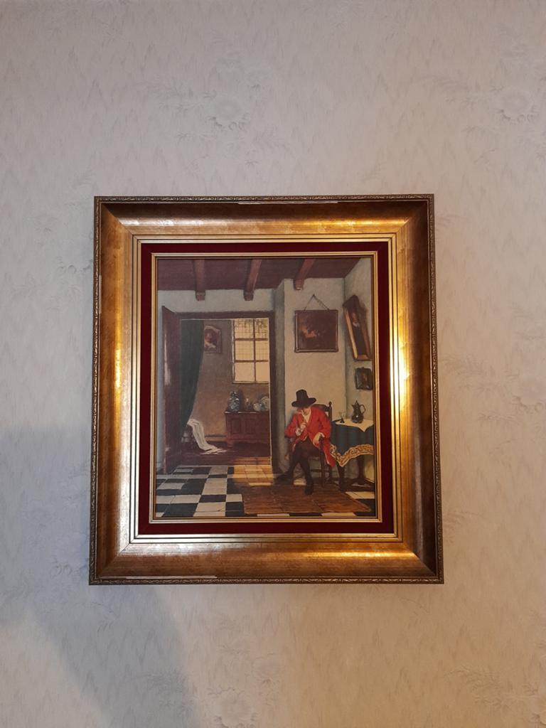 Peindre le fumeur, Antiquités & Art, Art | Peinture | Classique, Enlèvement