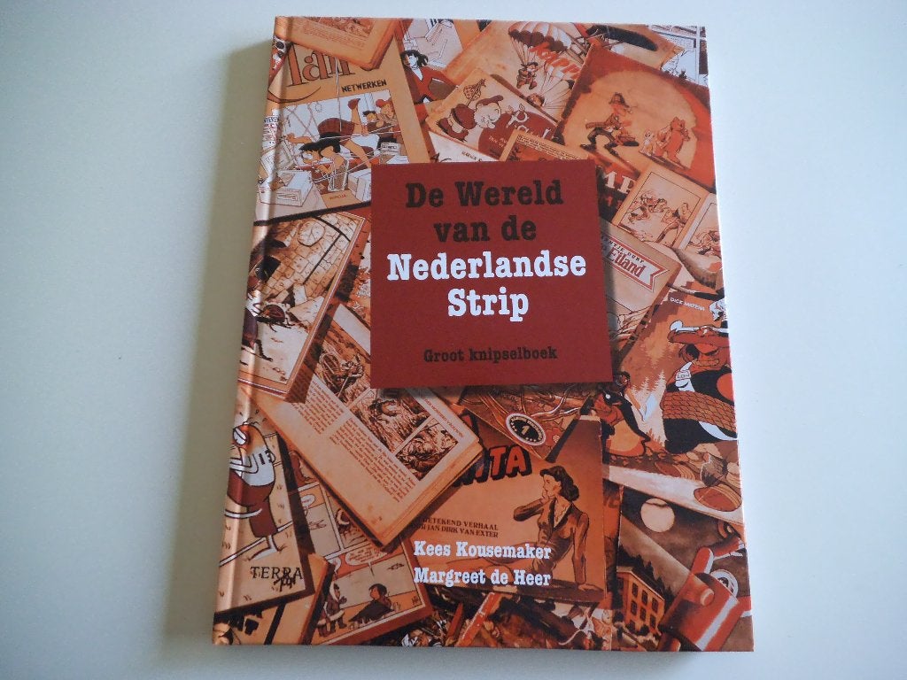 De wereld van de Nederlandse strip  het groot knipselboek, Eén stripboek, Ophalen of Verzenden, Zo goed als nieuw