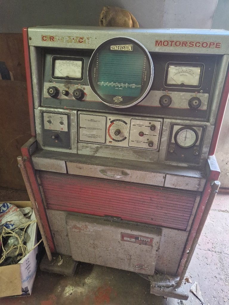 vintage Crypton Dyna-Vision Motorscope motortester, Ophalen, Gebruikt