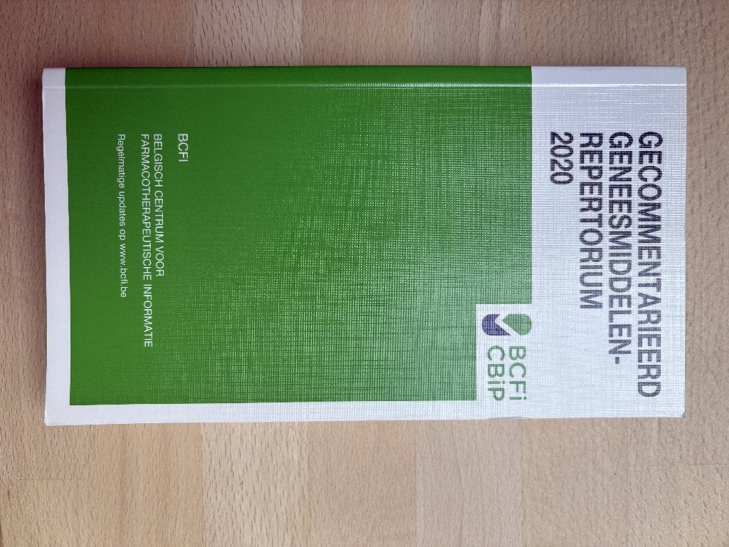 Geneesmiddelenrepertorium (BCFI) in handig zakformaat, Boeken, Ophalen of Verzenden, Zo goed als nieuw