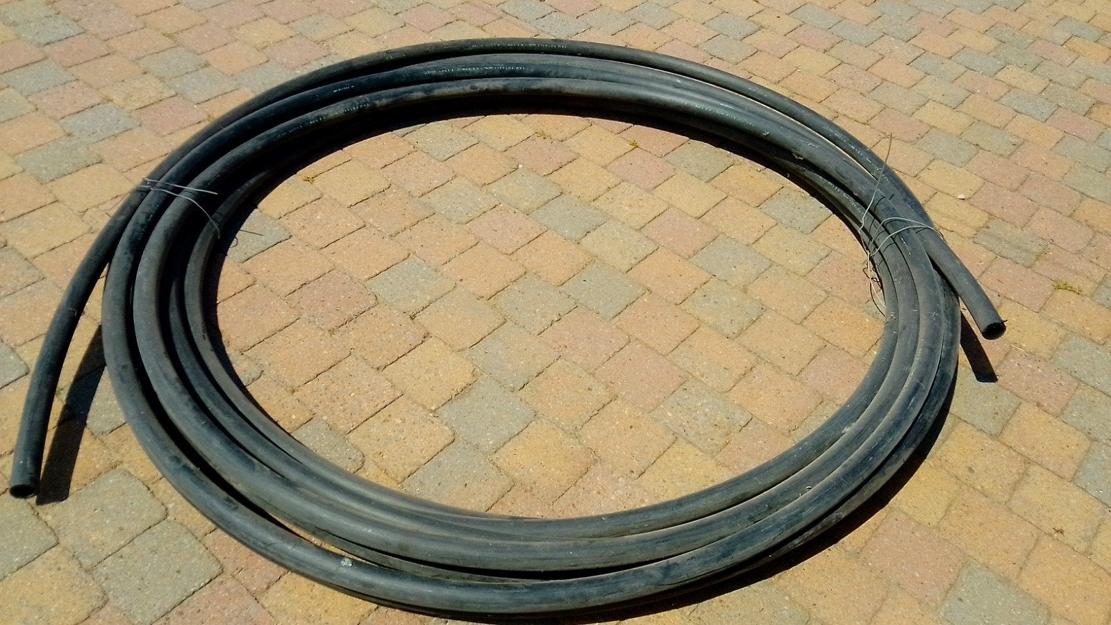 Zwarte PVC darm polyethyleen voor water ø45, Ophalen