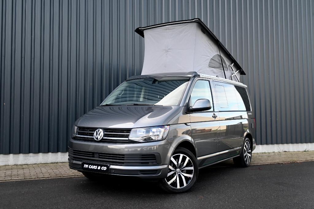 Vw T6 California Beach 205Pk DSG, 5 zit, 4slaap, ACC,Trekh, Cuir, Argent ou Gris, Achat, Euro 6