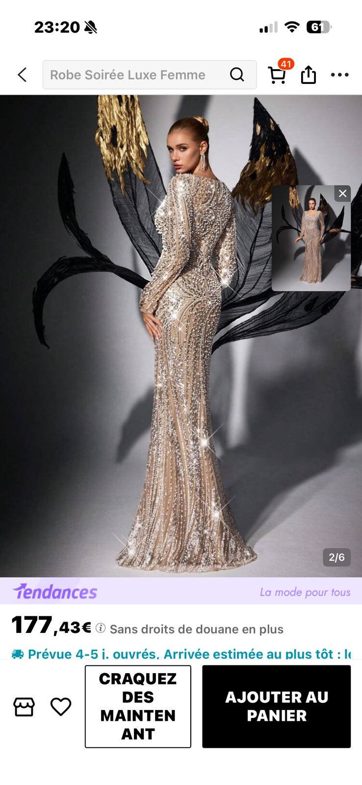 Robe de soirey, Vêtements | Femmes, Enlèvement ou Envoi, Comme neuf