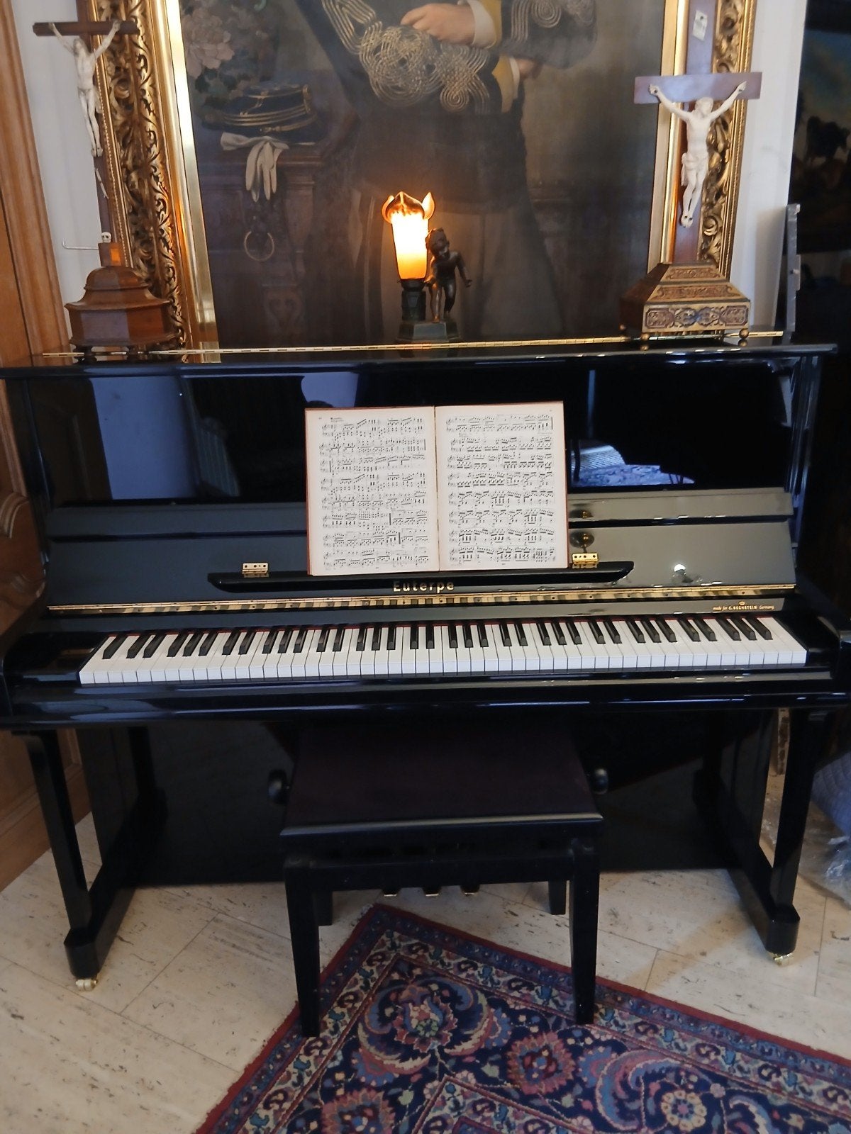 Prachtige piano gebouwd door BECHSTEIN., Ophalen of Verzenden, Piano