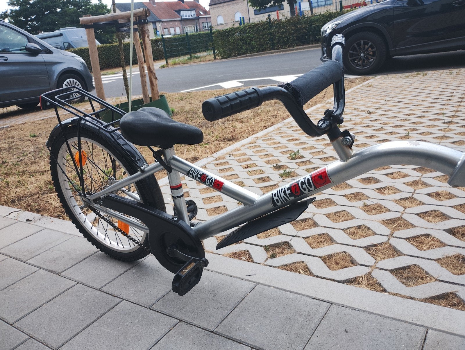 Aanhangfiets, Enlèvement, Utilisé, Vélo suiveur