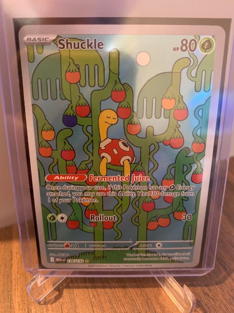 Pokemon shuckle mega evolutions, Ophalen of Verzenden, Zo goed als nieuw