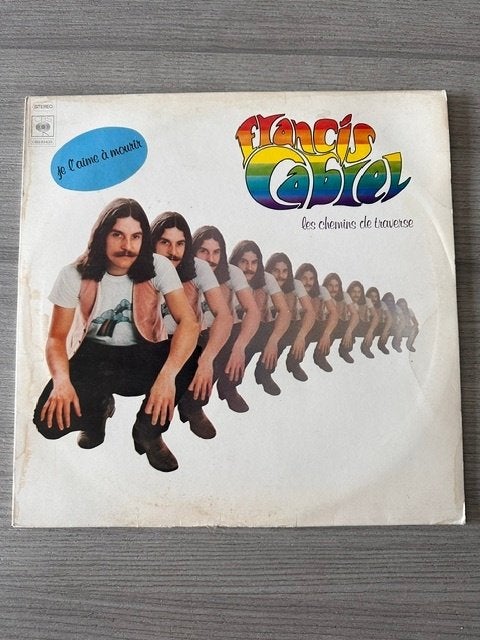 Vynil Les Chemins de travers – Francil Cabrel (lp016), LP, Gebruikt, Pop, Ophalen of Verzenden