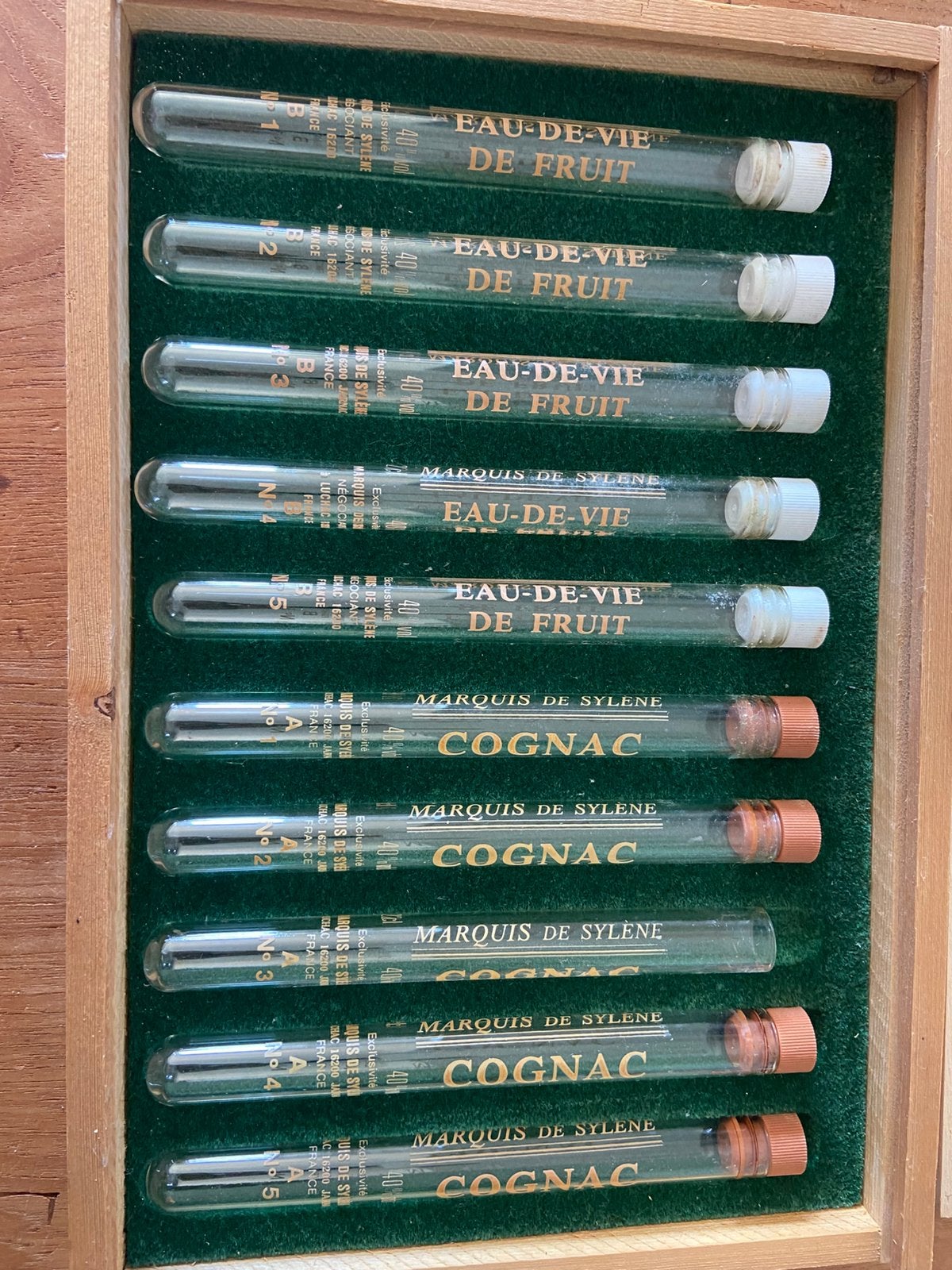 Cognac proefset, Ophalen of Verzenden, Gebruikt, Gebruiksvoorwerp