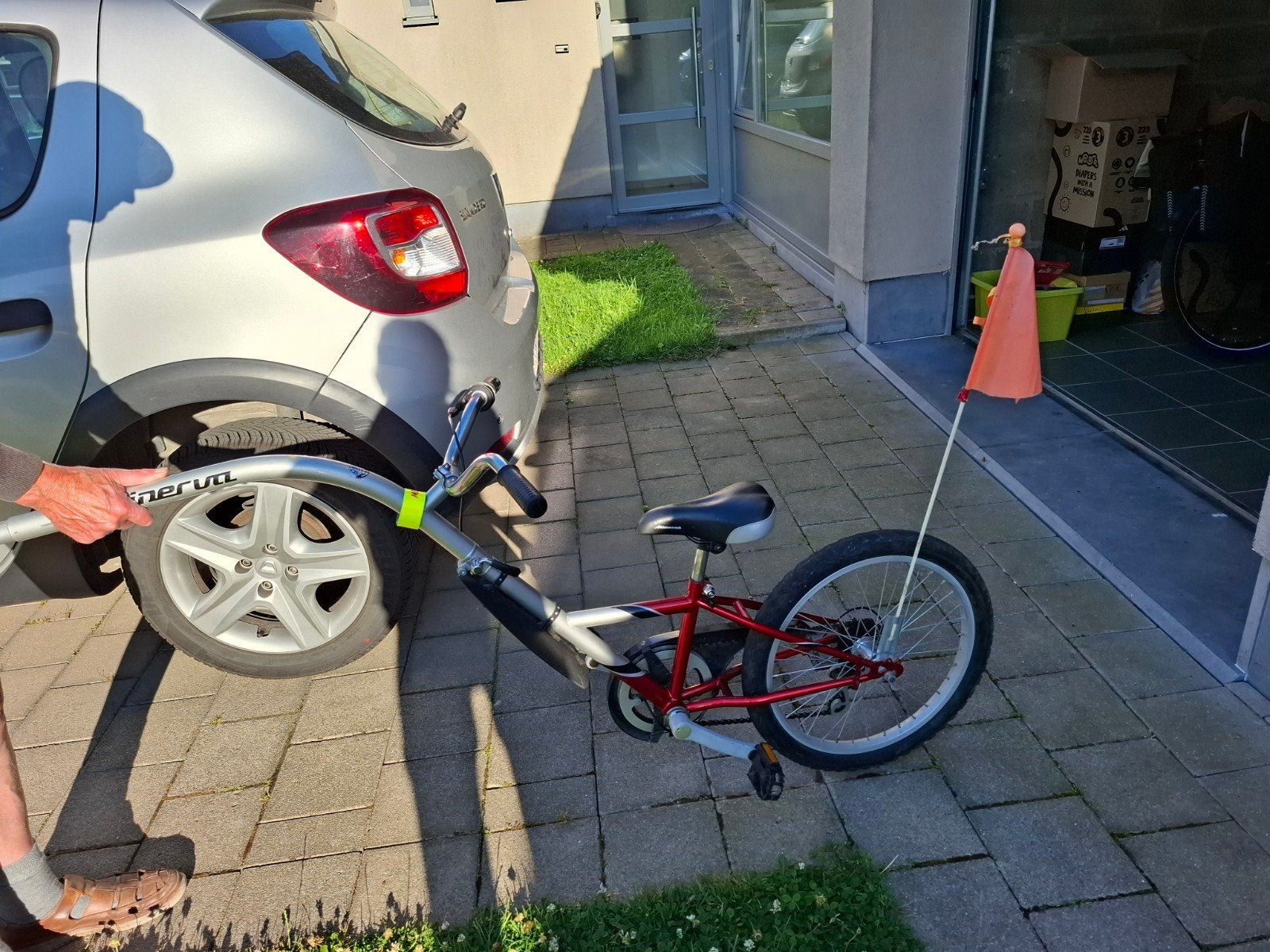 Vélo remorque à 6 vitesses Brand Minerva, Enlèvement