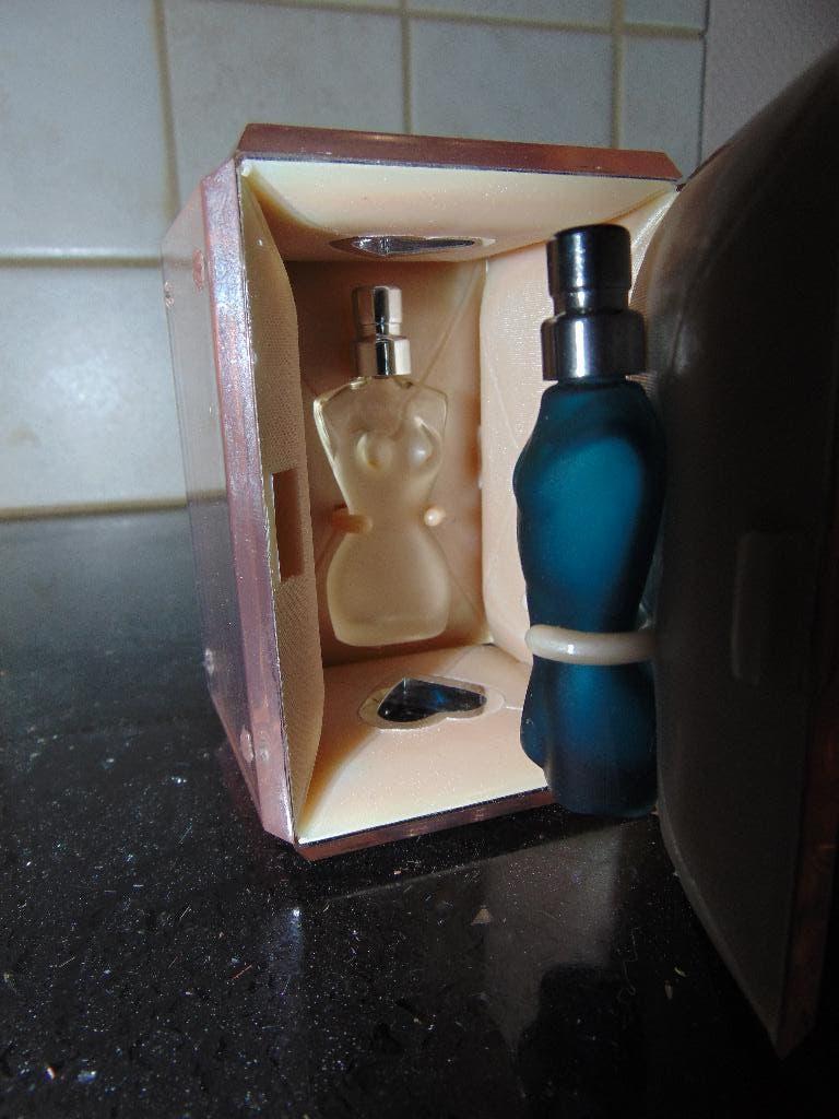 Jean Paul Gaultier spiegelbox 3,5 ml, Ophalen of Verzenden, Gebruikt, Miniatuur
