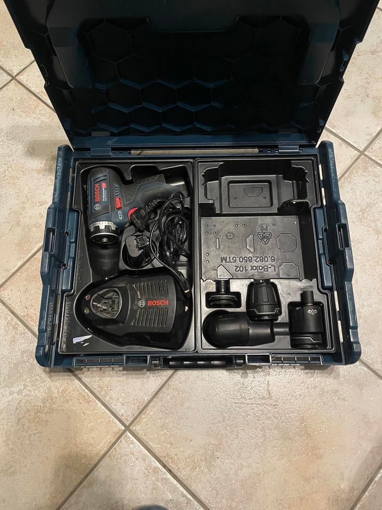 GSR professionnel Bosch 12 V, Bricolage & Construction, Outillage | Foreuses, Enlèvement ou Envoi, Comme neuf