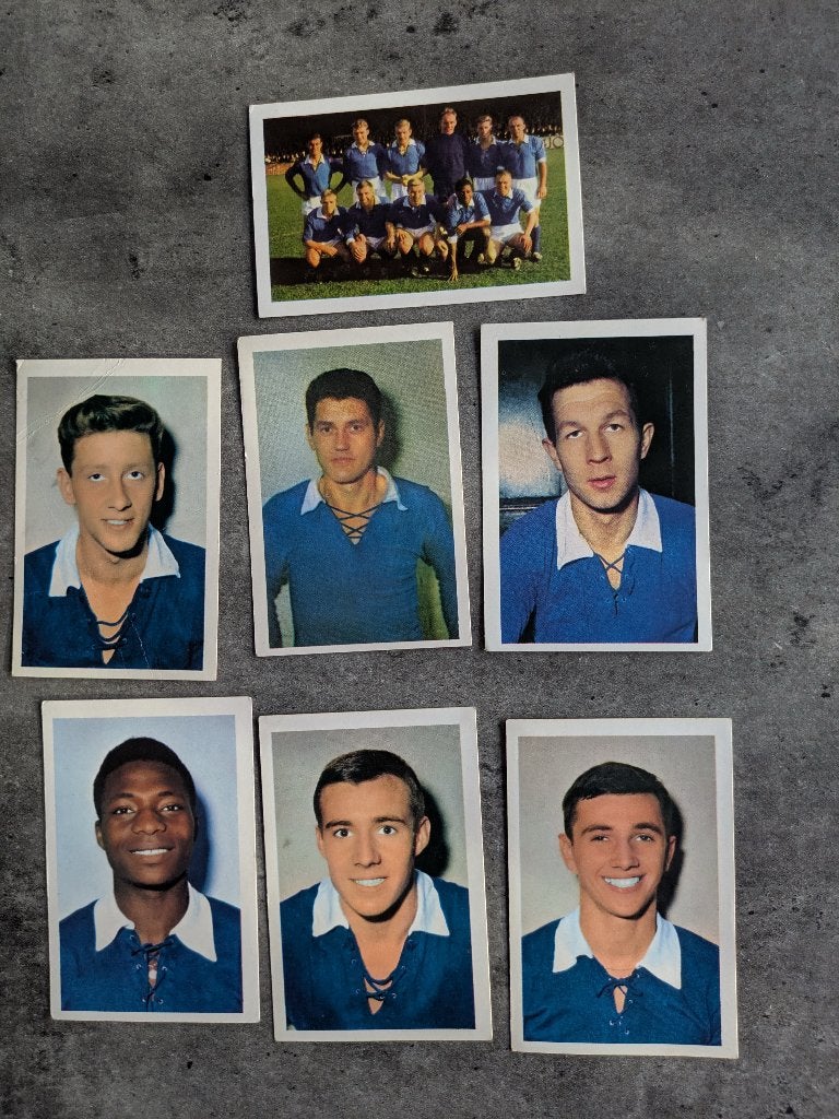 FOOTBALL AA GENT 7X CARTES TRÈS RARES, Envoi, Comme neuf