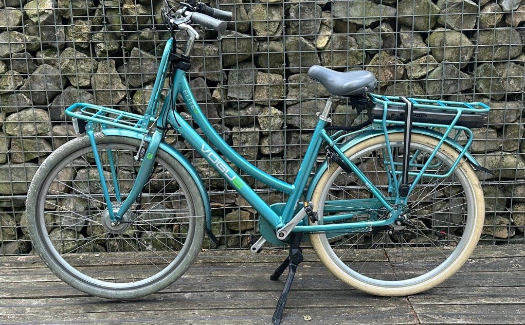 Mooie elektrische omafiets alleen 3200 KM gereden., Fietsen en Brommers, Ophalen, Zo goed als nieuw