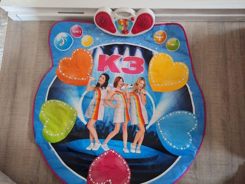 Dansmat K3, Ophalen, Gebruikt