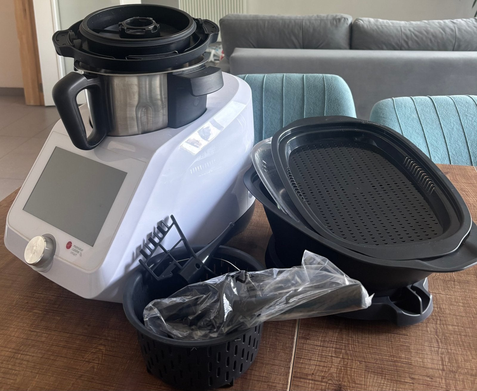 Monsieur Cuisine Smart – SilverCrest / Lidlomix, Elektronische apparatuur, Keukenmixers, Ophalen, Zo goed als nieuw