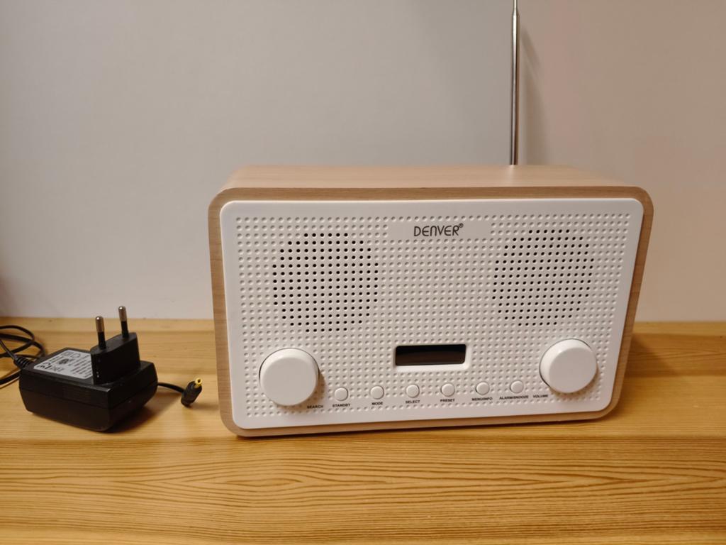 Denver DAB+/FM Radio met Houten Behuizing, Audio, Tv en Foto, Radio's, Ophalen of Verzenden, Radio