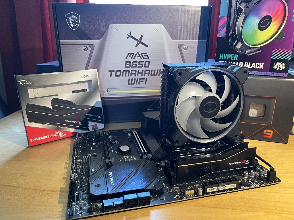 AM5 Ryzen 7900X/Tomahawk WIFI6/32 GB DDR5 6000 MHz CL30, Computers en Software, Desktop Pc's, Gebruikt, 4 Ghz of meer, 32 GB, Ophalen of Verzenden